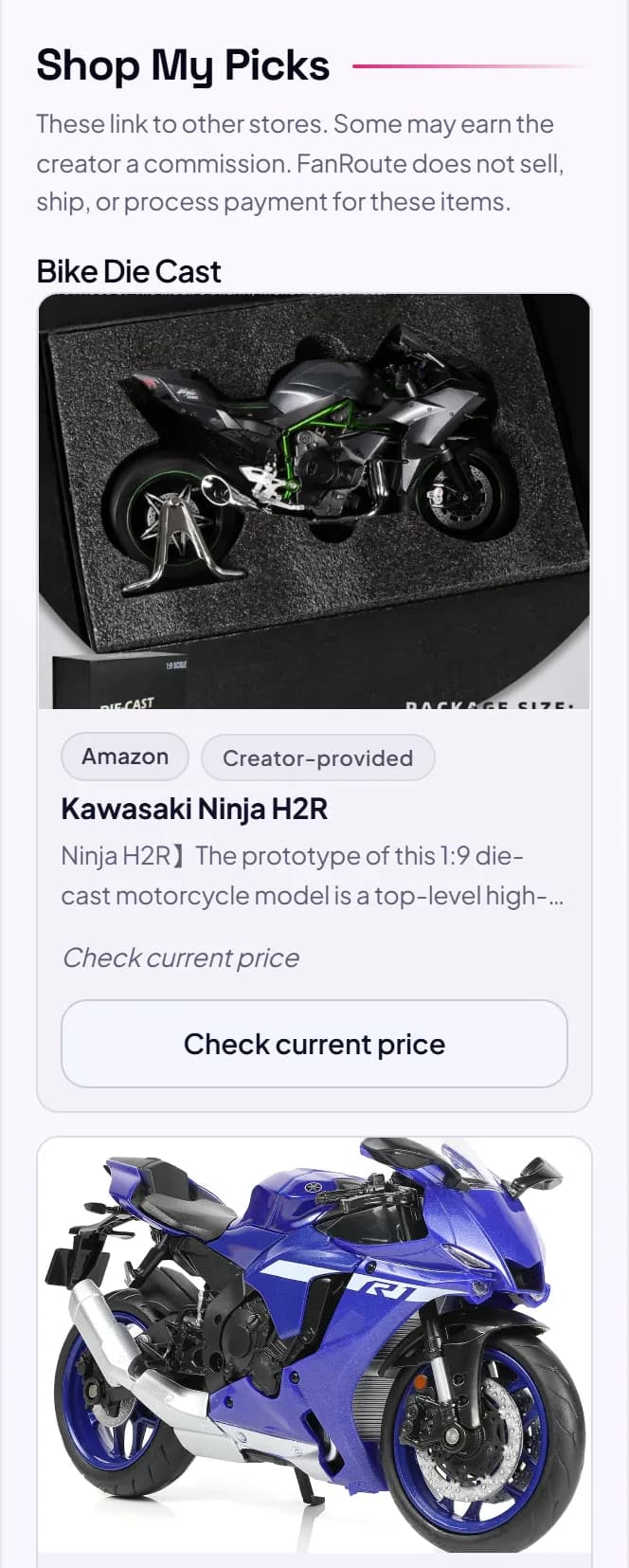 A FanRoute shop’s list of picks from other stores